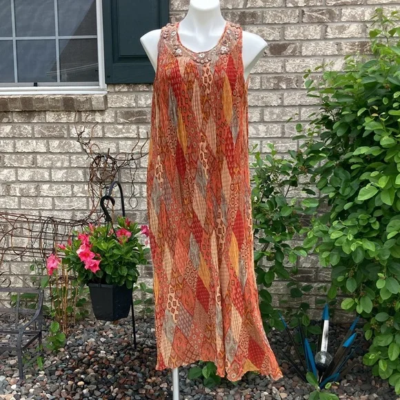 🐲💙 Soft Surroundings Maxi Dress - Picture 1 of 14